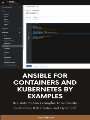 cover image of Ansible For Containers and Kubernetes by Examples